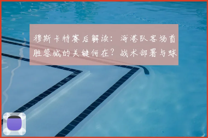 穆斯卡特赛后解读：海港队客场首胜蓉城的关键何在？战术部署与球员发挥深度分析